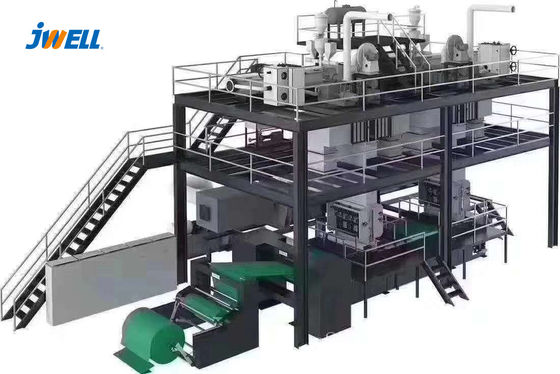 Linia produkcyjna maszyny do produkcji włókniny o średnicy 1600 mm Pp